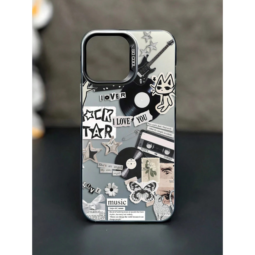 Rock Music Flow เคสโทรศัพท์เหมาะสําหรับ infinix 8 HOT 9 HOT 9 PLAY HOT 10 PLAY Hot11Play HOT 12i HOT