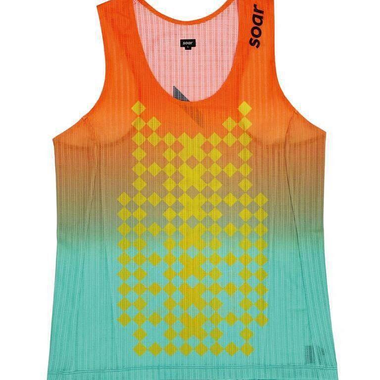 2025 New Soar Lightweight Men's and Women's Summer Marathon Running Vest Jogging Quick-Drying Breath