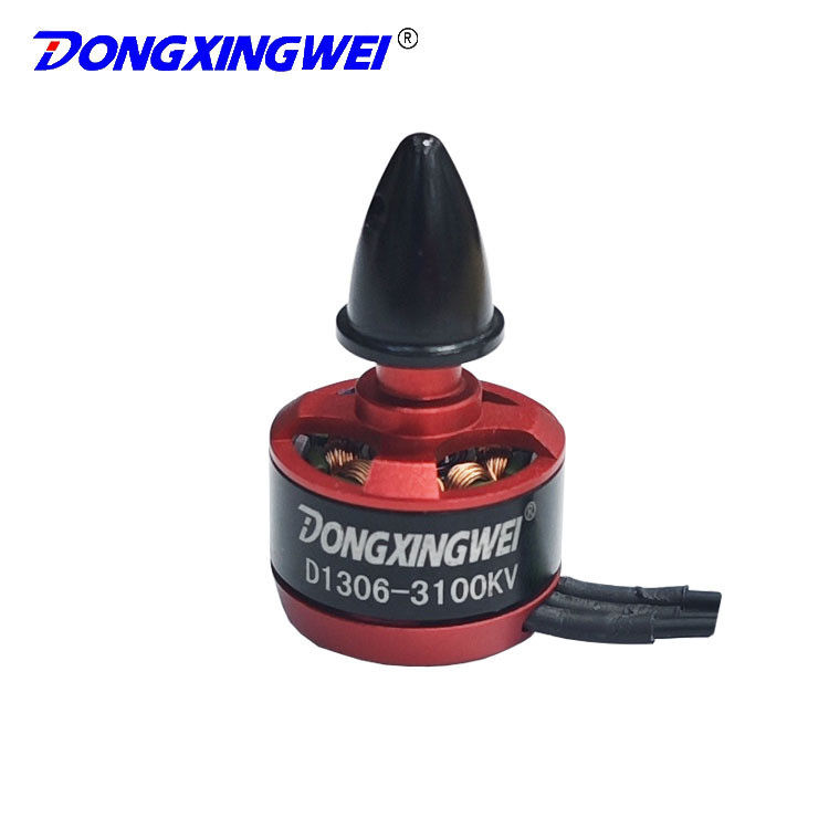 D1306-3100KV มอเตอร์ไร้แปรงถ่านรุ่นการบินไร้แปรงถ่านขนาดเล็ก