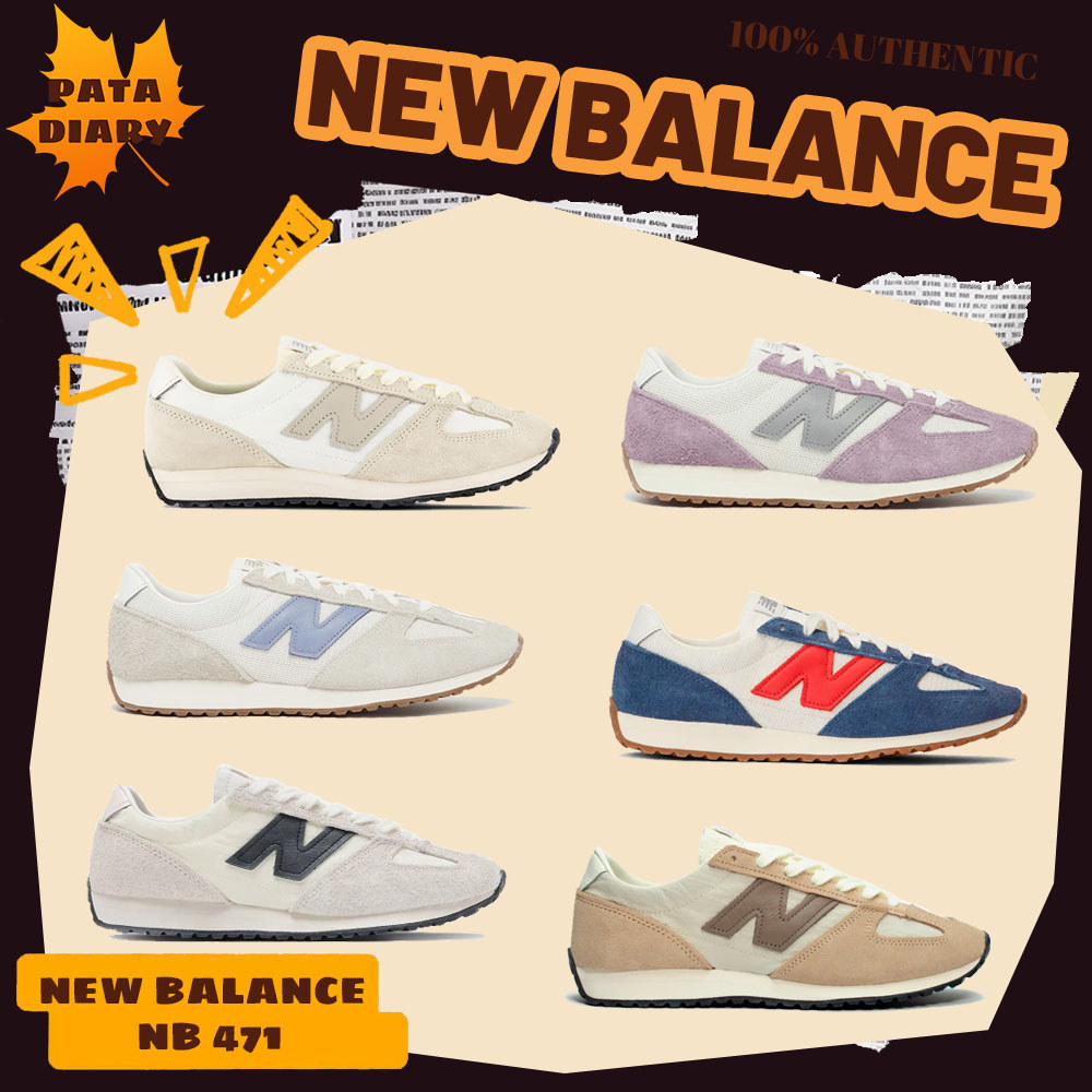 ❣️ รองเท้าผู้ชายผู้หญิง [ของแท้💯Pre-order] ❣️ New Balance NB 471 รองเท้าผ้าใบลำลอง เบาสบาย (U471AA,U