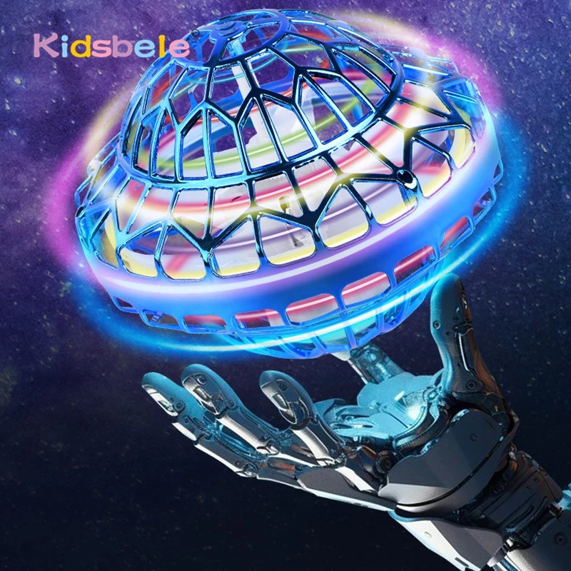 Kids Flying Ball Toy Magic Intelligent Sensor Floating Spinning UFO Shape Flying Ball Summer Indoor 
