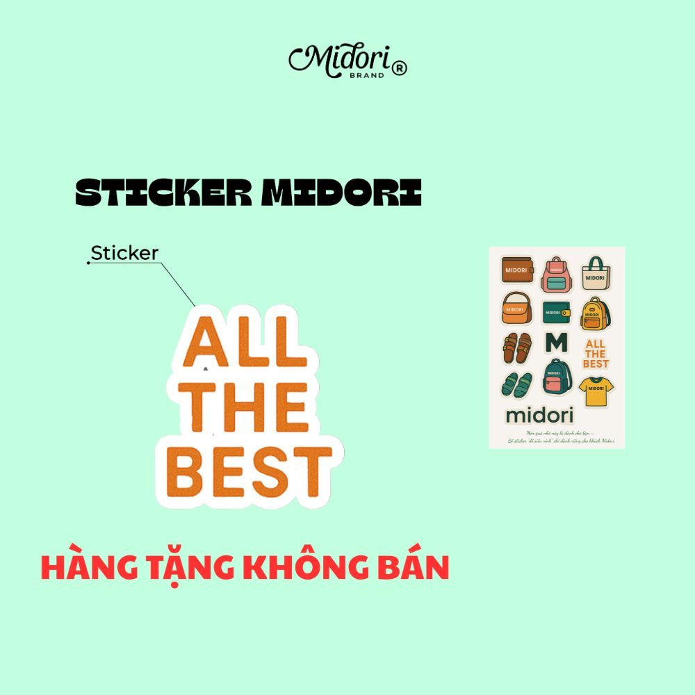 สติ๊กเกอร์กระเป๋ากระเป๋าสตางค์ใบเล็กที่สวยงาม | มิโดริ สตูดิโอ