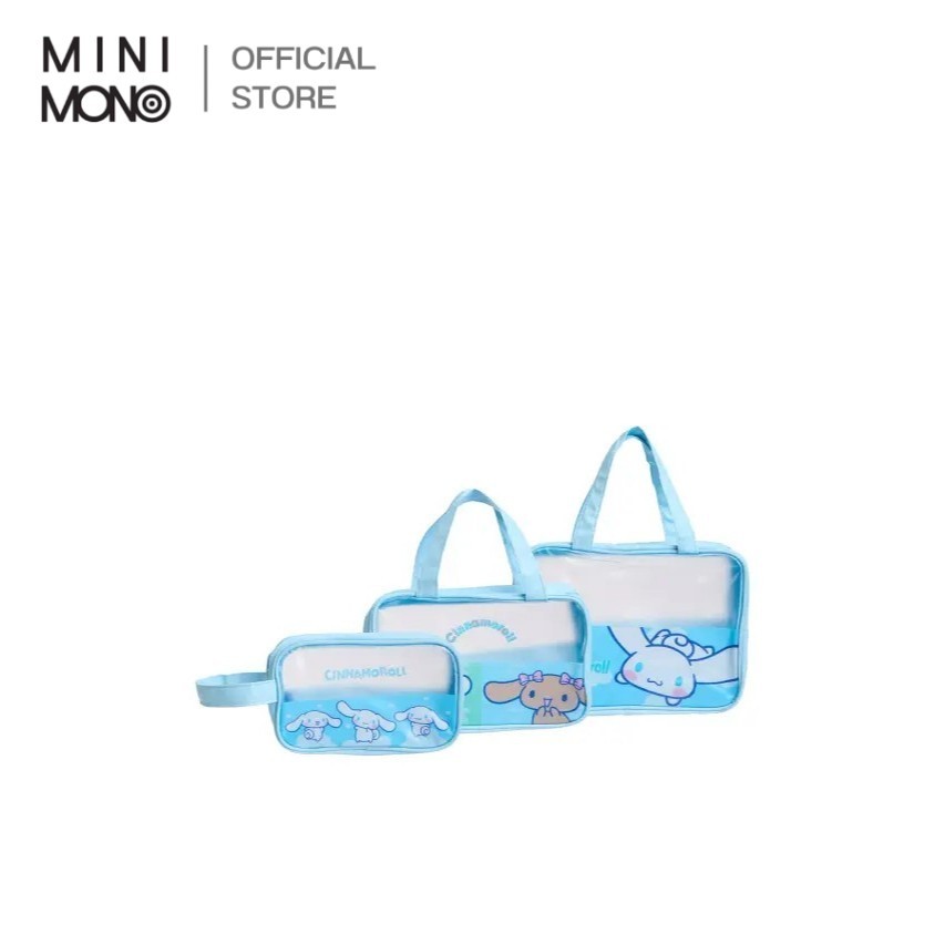 Mini Mono กระเป๋าใส่ของอาบน้ำ ลาย Sanrio Cinnamaroll