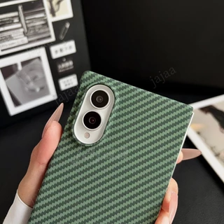 เคสแม่เหล็กคาร์บอนไฟเบอร์สําหรับ Samsung Galaxy Z พับ 8 กว้าง Fold8 พับกว้าง 8 Ultra Fold8 Ultra Fold 7 6 5 4 3 5G Ultra Thin Hard PC กันกระแทกฝาครอบป้องกัน