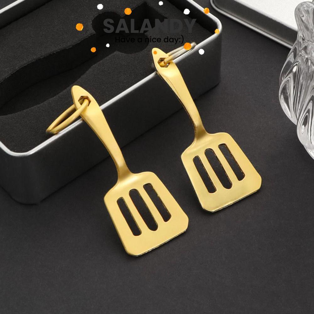SALANDY Gold Shovel พวงกุญแจ, สร้อยคอ LOL TFT Teamfight Tactics พวงกุญแจ, เกมรูปของขวัญวันเกิดของเล่