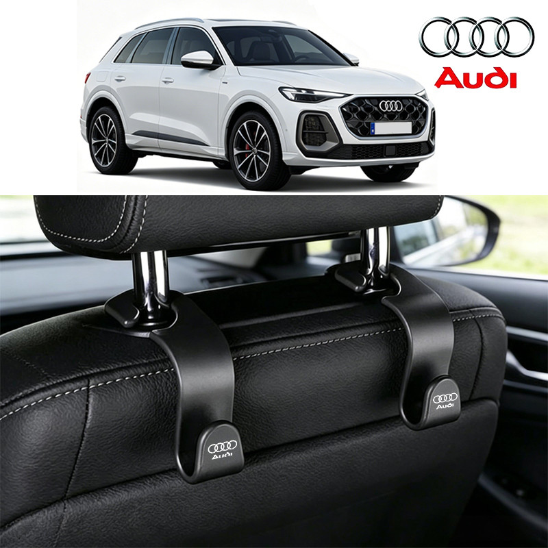 AUDI A5 A6 S6 A7 A8L Q3 Q6 Q8 Q5 Q7Q8 Sportback e-hybrid SUV e-tron TFSI e ตะขอเเขวนในรถยนต์ ะขอแขวน