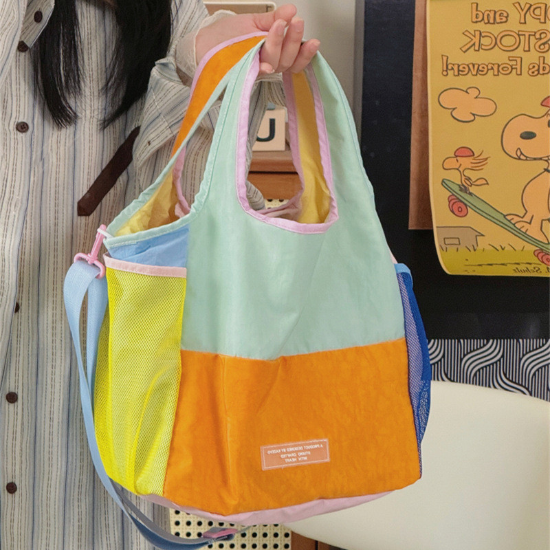 Tote Bag Female Bag กระเป๋าถือนักเรียนน้ําหนักเบาหญิง _ FF Clothing Store
