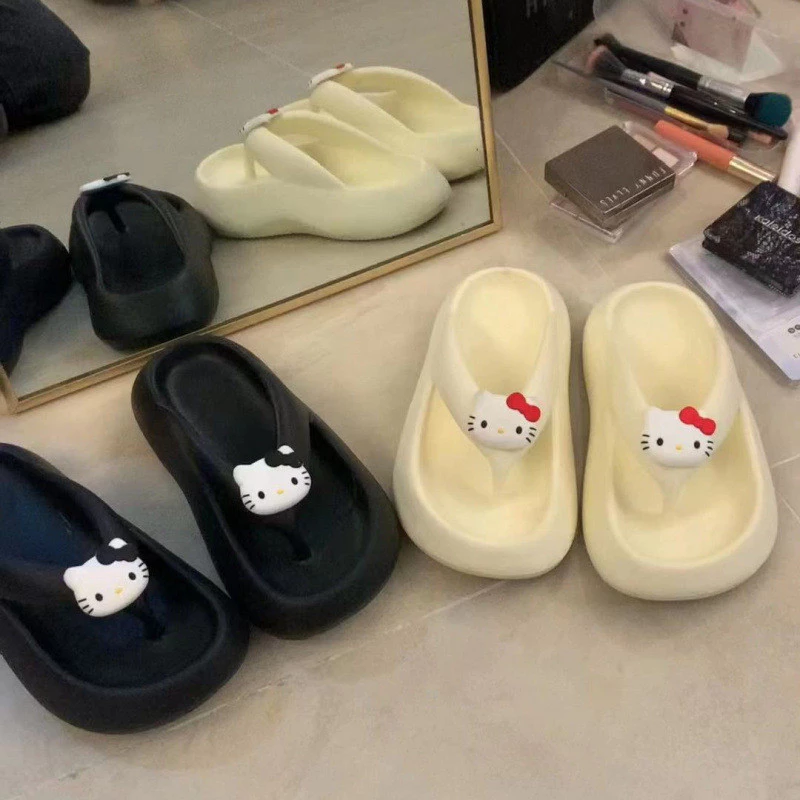 รองเท้าแตะหญิง Cool Anti-Slip Flip-Flops ลายการ์ตูน