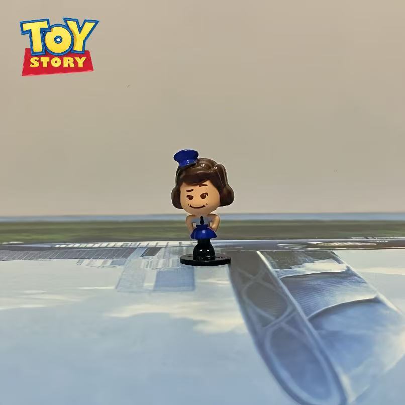 Toy Story 4 Mini Police Officer Figure - โมเดลตกแต่งโต๊ะสะสม, ของขวัญของเล่นการ์ตูนน่ารักสําหรับเด็ก