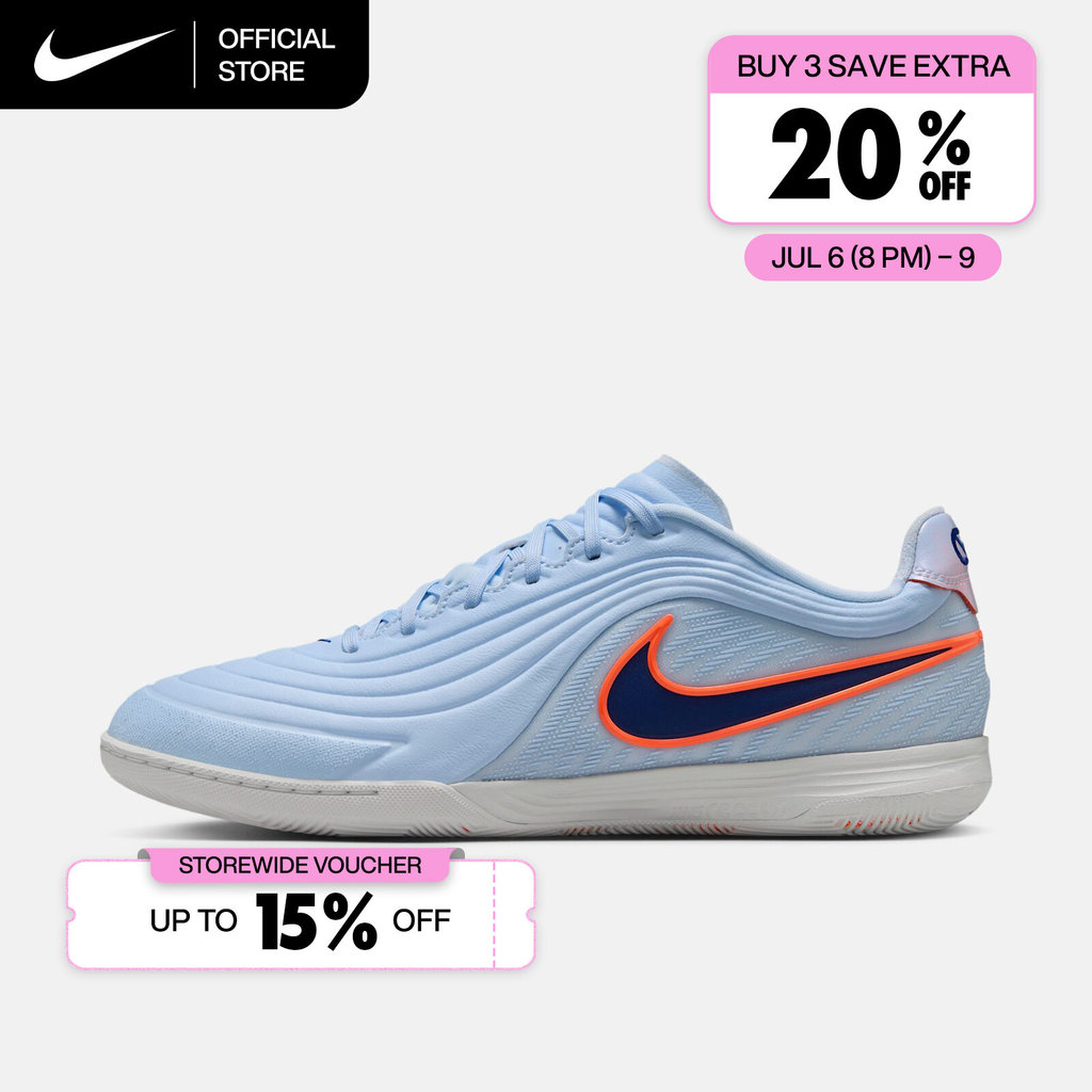 Nike Men's Tiempo Reactgato Indoor/Court Low-Top Soccer Shoes - Hydrogen Blue [HQ3159-411]