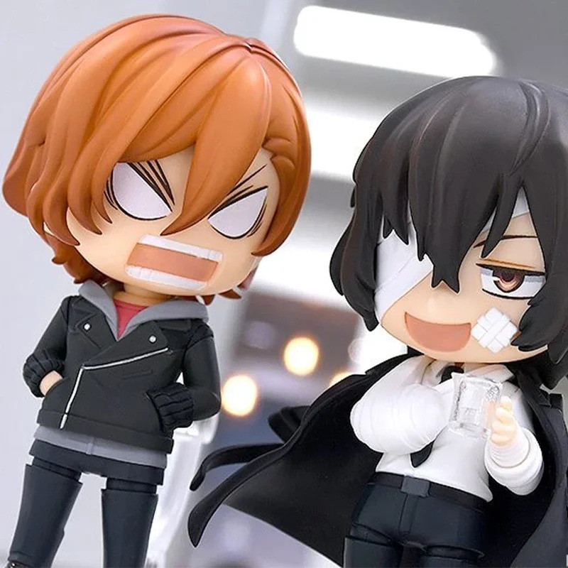 ไอกซ์แลน #2409 Dazai Osamu Dazai Osamu Dazai #2410 Nakhara Chuya รูป Bungo Stray Dogs PVC Action Fig