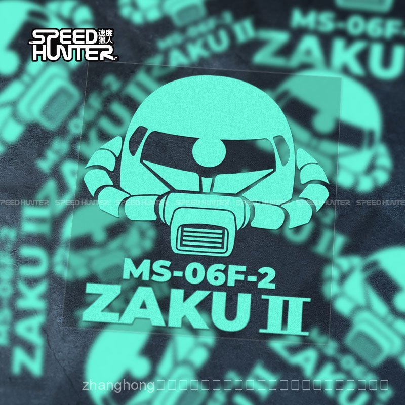 สินค้าใหม่ ZAKU Creative Motorcycle Sticker ZAKU