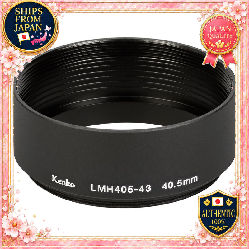 Kenko Lens Metal Hood LMH Series 46-49 43-46 49-52, 46mm 43mm 49mm, Aluminum, Connectable