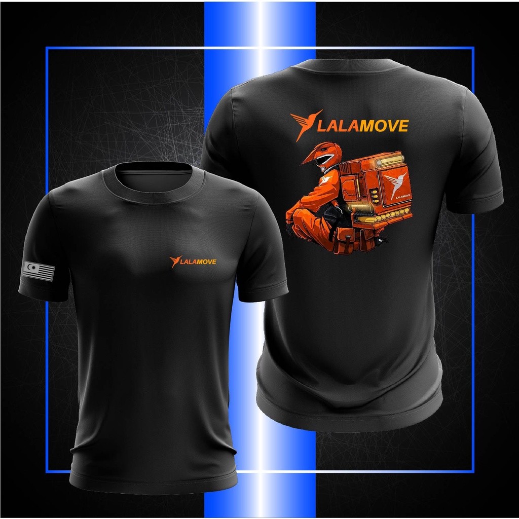 Lalamove Rider Baju เสื้อยืดไมโครไฟเบอร์