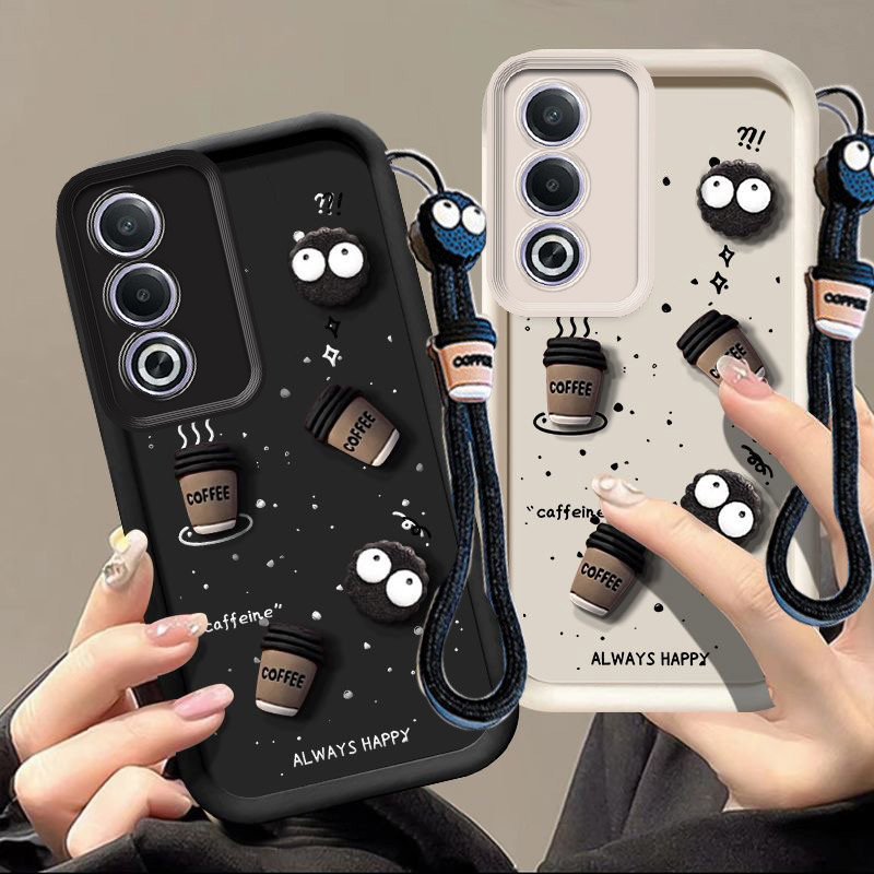 เคส oppo a3 pro 5g การออกแบบถ้วย 3D เคสโทรศัพท์มือถือ TPU ทนทาน