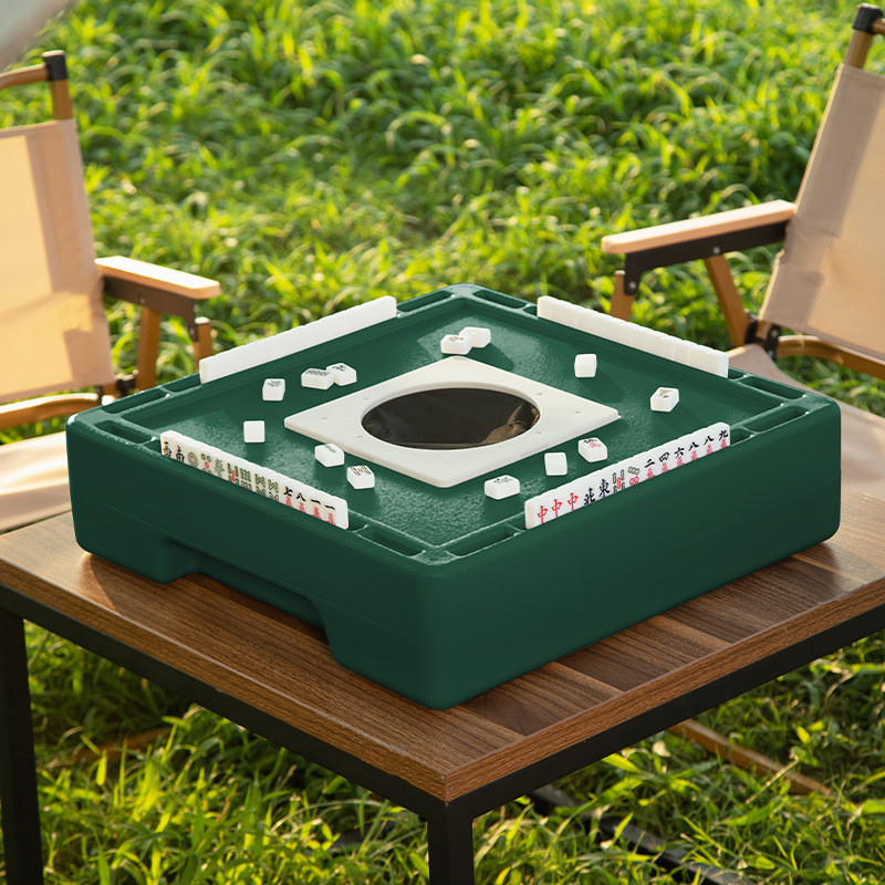 Waxizi Mahjong Blind Box Travel หอพักแบบพกพากลางแจ้ง Camping Powerless Desktop Mahjong Machine