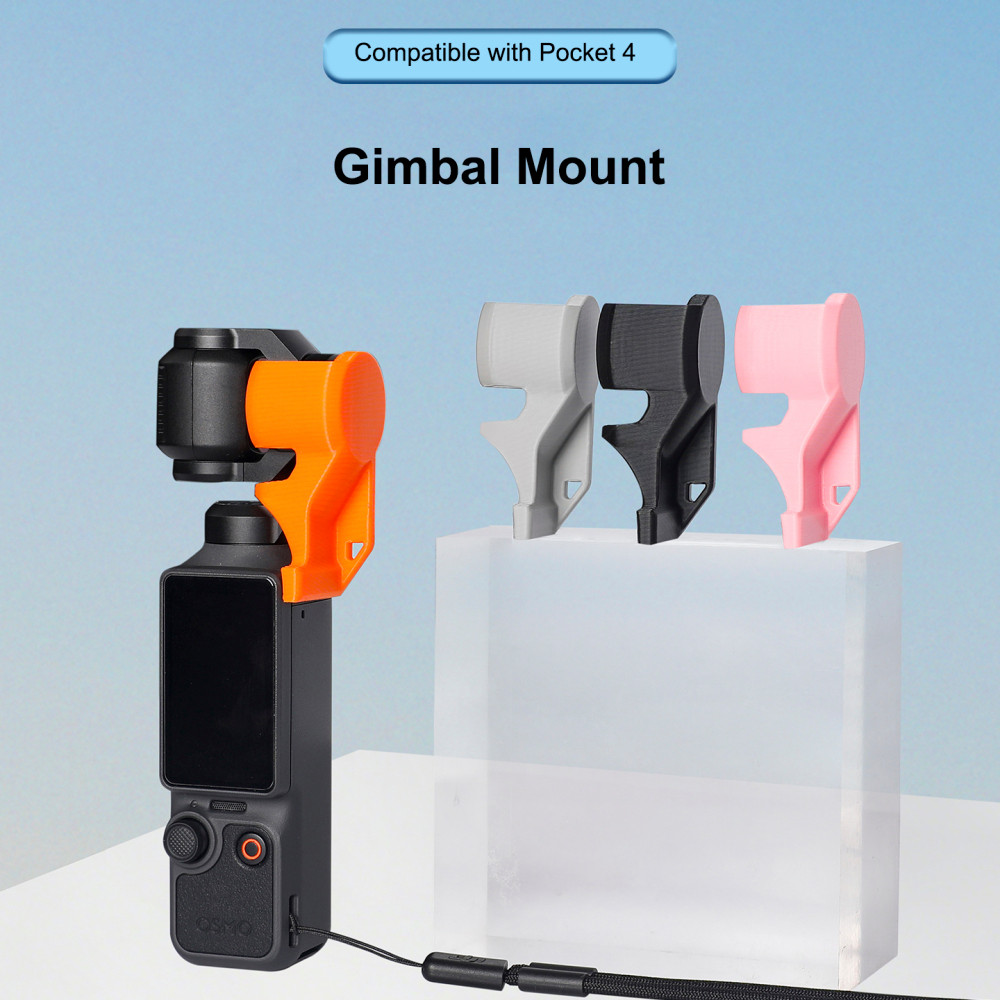 สําหรับ DJI Osmo Pocket 4 Gimbal Clamp Mount Bracket Holder Pocket Gimbal อุปกรณ์เสริม