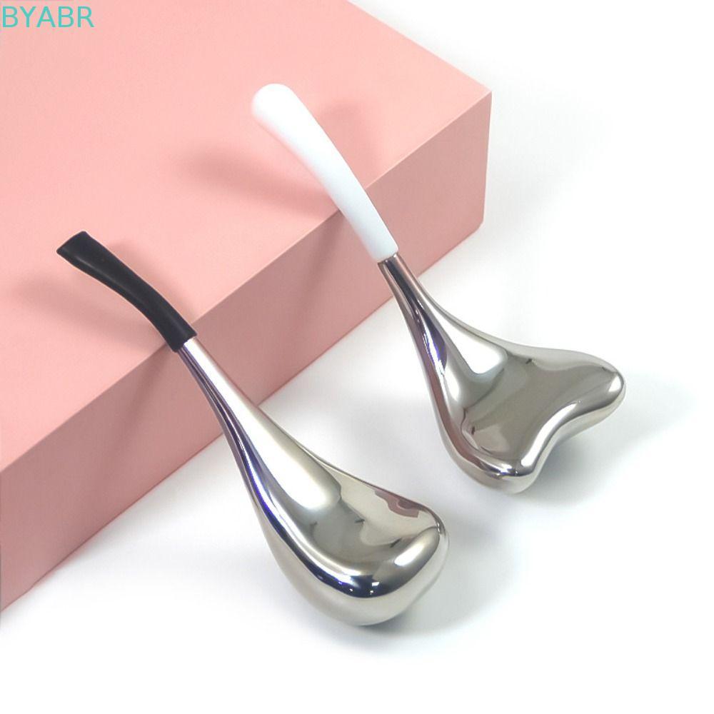BYABR Fishtail Ice Globes, Puffiness Eyes Facial Globes Roller, Body Massager SPA สแตนเลส Freeze Ice