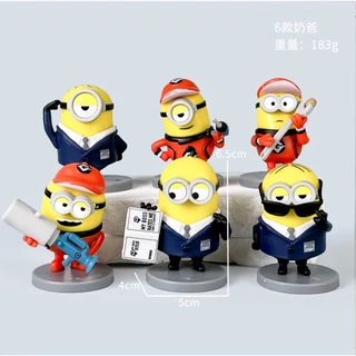 💥 จัดส่งจากประเทศไทย 💥Minions & Monsters Despicable Me Minion คอสเพลย์อะนิเมะรูป COD สต็อกรูปตุ๊กตาของเล่นสําหรับของขวัญเด็กคอลเลกชันเครื่องประดับรถบ้านเค้กตกแต่ง Gacha
