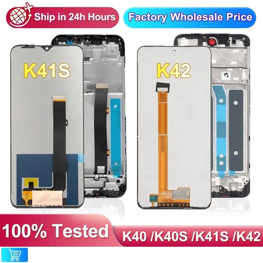 ยี่ห้อใหม่ LCD สําหรับ LG K40 k40s k41 k41s k42 จอแสดงผล Touch Screen Digitizer สําหรับ LG k40 k400 