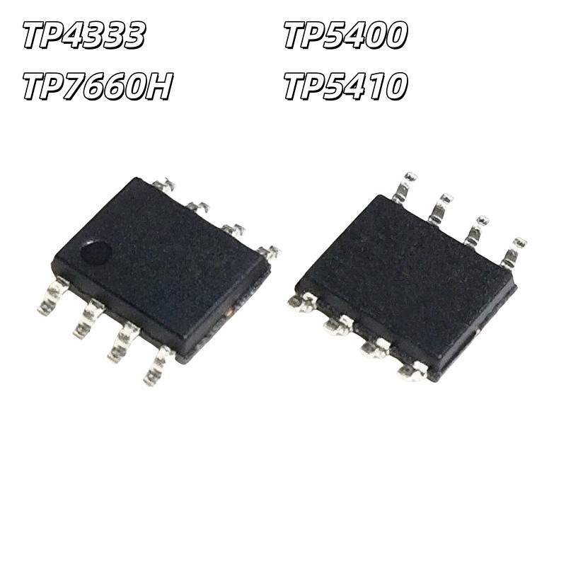 ยี่ห้อใหม่ TP4333 TP7660H TP5400 TP5410 Patch SOP8 Power Booster IC