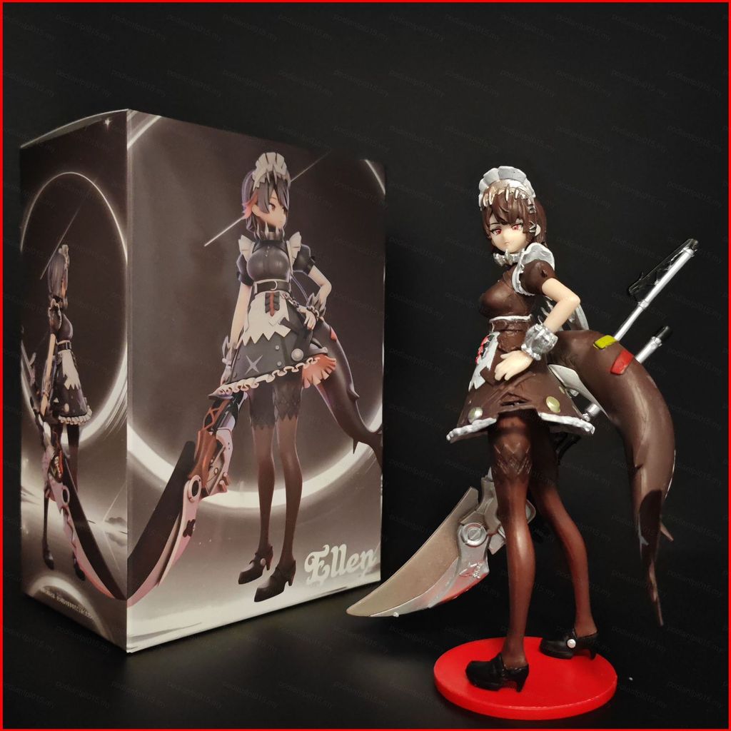 PF Zenless Zone Zero Ellen Joe Shark Girl Action Figure Maid Style เครื่องประดับสะสม