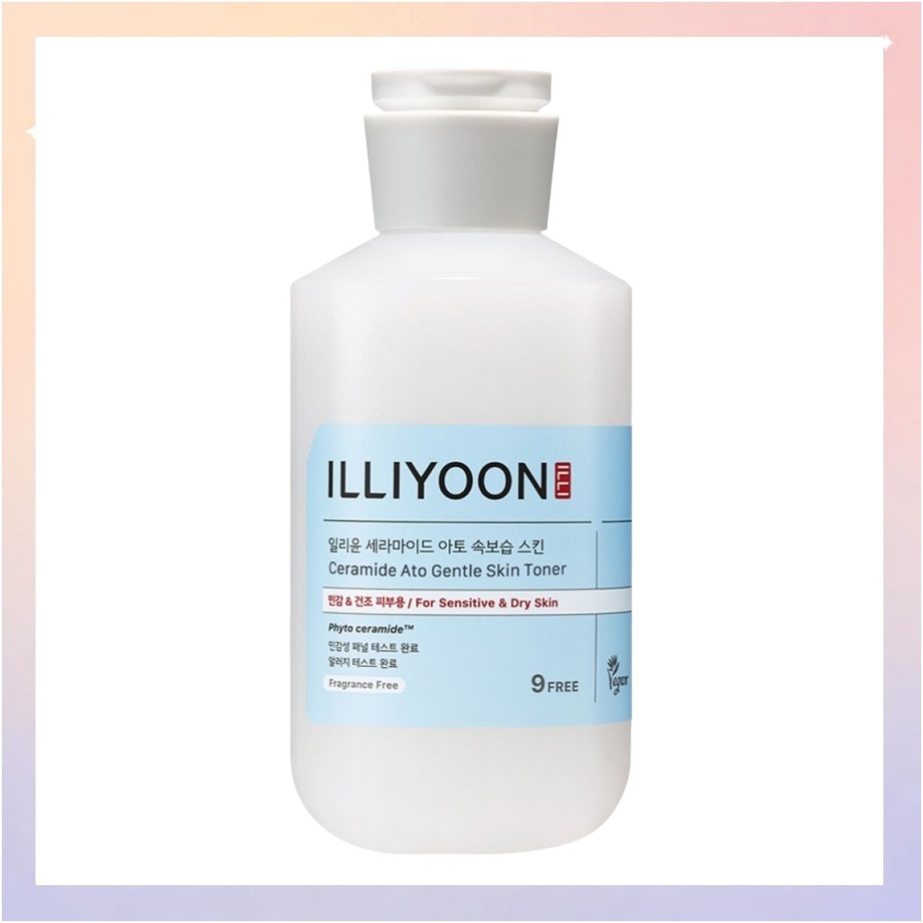[illyoon] Ceramide Ato Gentle Skin Toner, สําหรับผิวแพ้ง่ายและผิวแห้ง, 1 ชิ้น / โทนเนอร์เกาหลีสําหรั