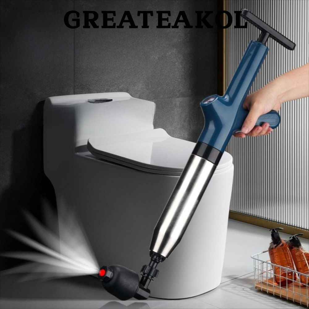 GREATESKOL ห้องน้ํา Unclogger, Professional Clog Removal แรงดันสูงท่อระบายน้ํา Plunger, Universal Anti-splash มัลติฟังก์ชั่นพลาสติก Dredge เครื่องมือ Unblocking อุปกรณ์