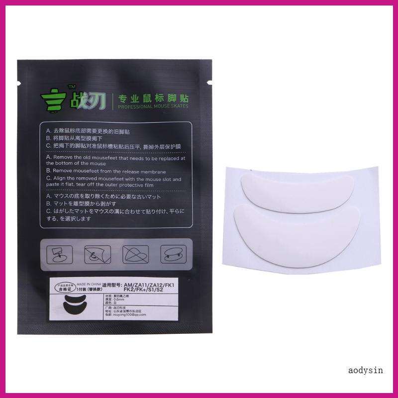 (ส่วนลดสูง)aodysin.th 1 ชุดเมาส์ฟุตเมาส์สติกเกอร์สเก็ตสําหรับ Zowie AM ZA11 ZA12 FK1 FK2 FK+ Mouse