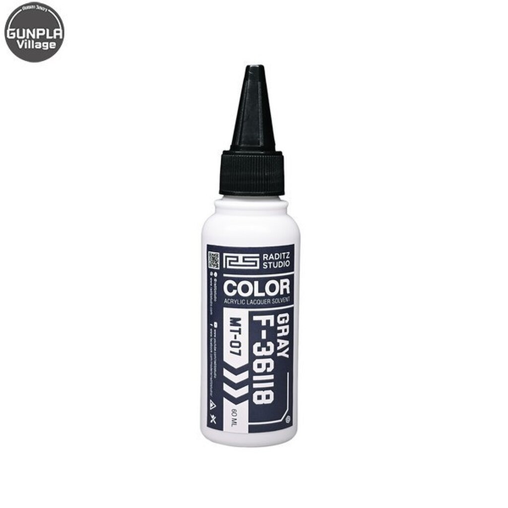 Raditz Studio RS MT07 Gray F-36118 60 ml (Millitary Series) (Gloss) 8858878400078 (สี)