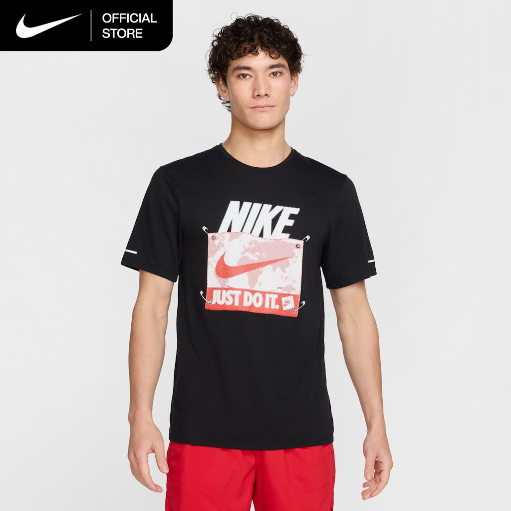 Nike Dri-FIT Men's Rise 365 Run Energy Tee - Black [HJ4159-010]