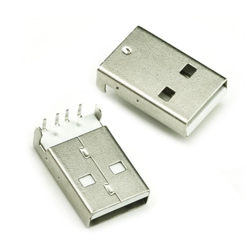 USB ชาย CONNECTOR TYPE AR/A USB ชายมุมขวา CONNECTOR [Elca]