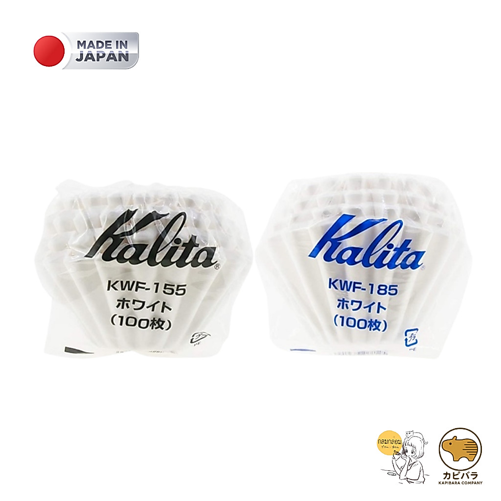 KALITA WAVE WHITE PAPER FILTER 100 SHEETS 🇯🇵