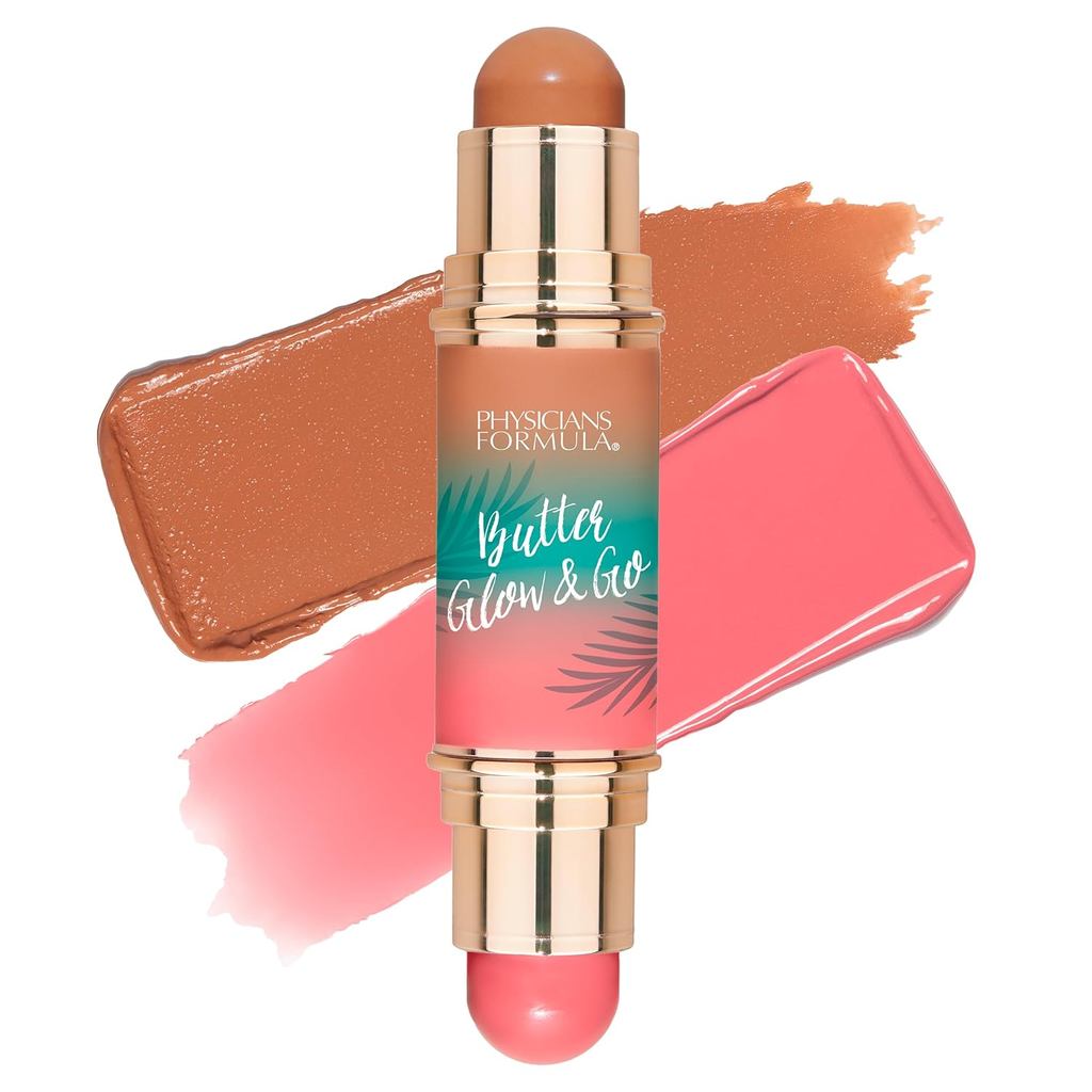 PhysiciansFormulaButterGlow&GoMultiuseStick,Ultra-yRadiantFinishFormulawithMuruButter,Vegan&Cruelty-