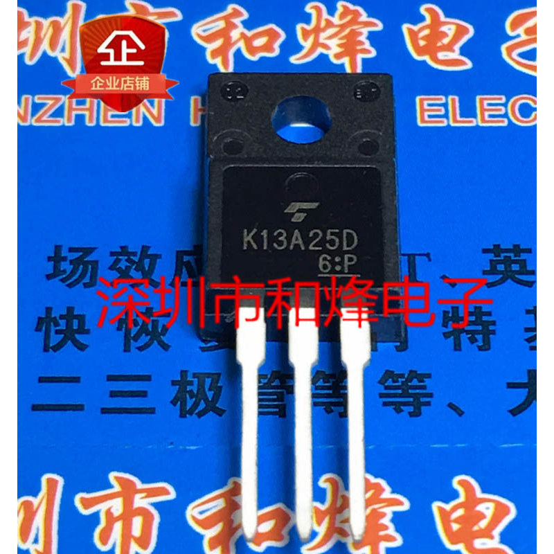 10 ชิ้น K13A25D TK13A25D TO-220F MOS 250V 13A วิทยุไตรโอด