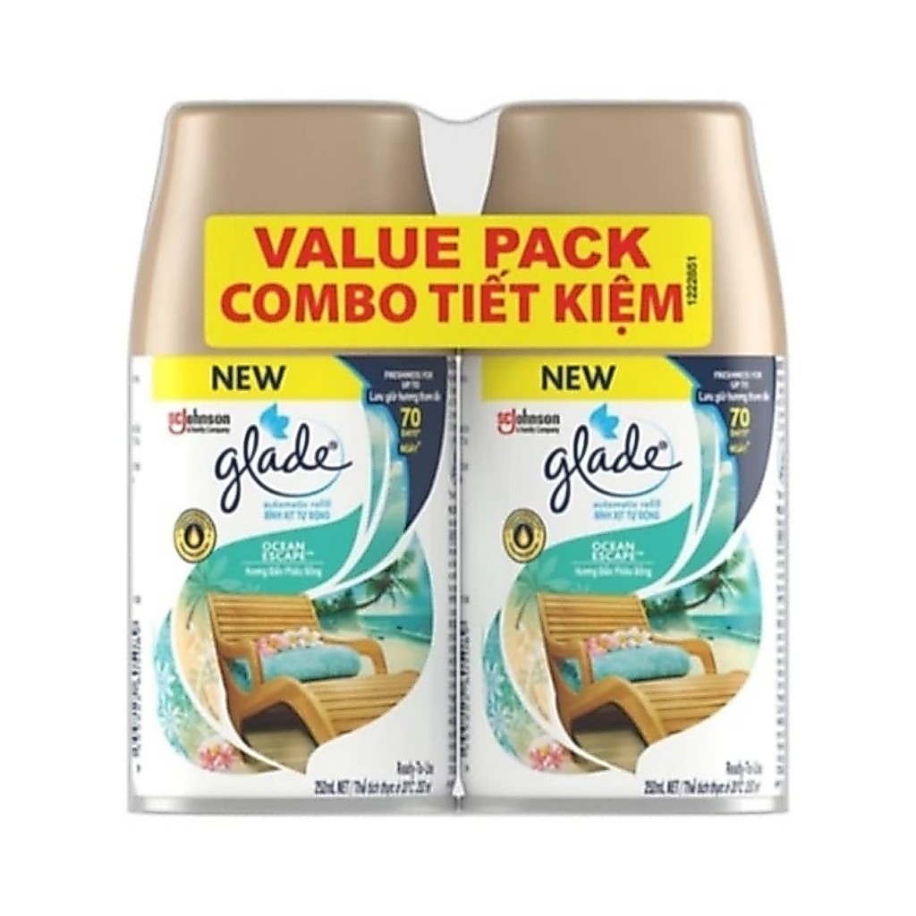 Glade เกลด สเปรย์ฉีดอัตโนมัติ ชนิดเติม (แพ็คคู่ คุ้มกว่า) รูปที่ 2