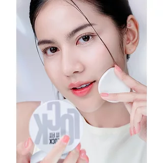BSC LOCK IT FIT FIX PERFECTING POWDER SPF30 PA++ (ตลับจริง) แป้งผสมรองพื้นเนื้อเนียนละเอียดบางเบา ปกปิดอำพรางริ้วรอย