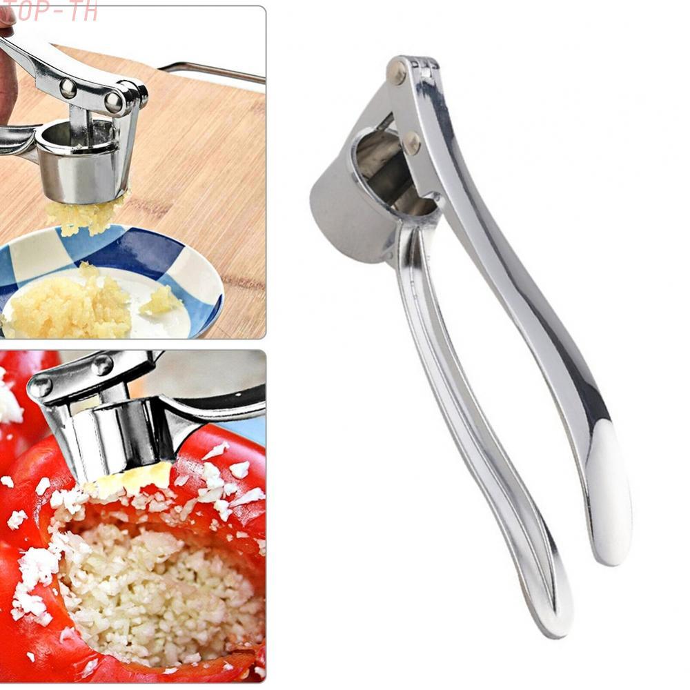 Garlic Press Peeler Cut Home Tool Kitchen Cooking Garlic Press Crusher