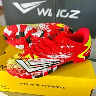 รองเท้าฟุตซอล WINGZ-10 รุ่น WZ-2010 พื้นลาย ออกกำลังกาย ใส่สบาย น้ำหนักเบา ยึดเกาะพื้นดี แนะนำบวกเพิ่ม 1-2ไซส์