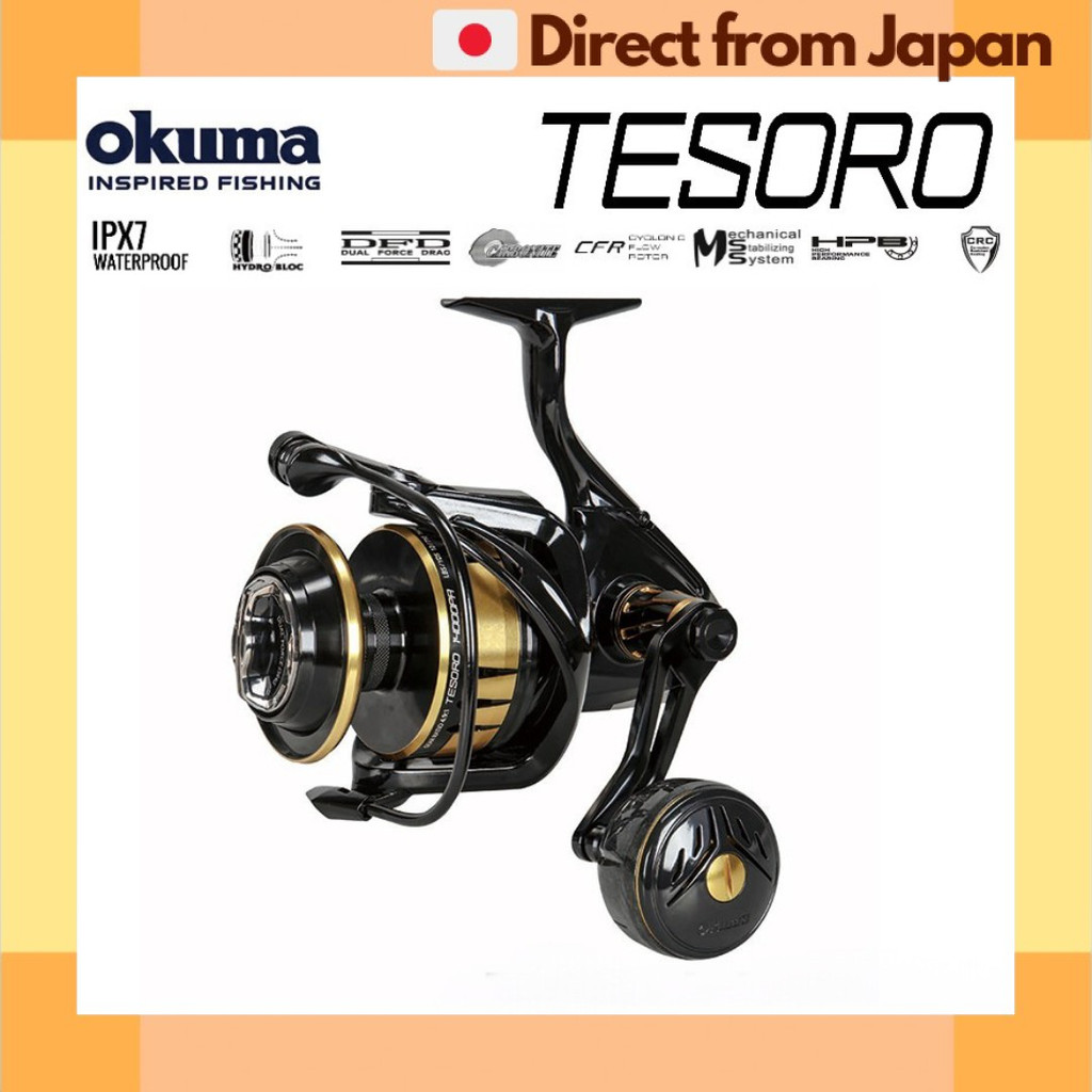 Okuma Tesoro Saltwater Spinning Reel 8000-20000 Big Game Offshore Reel