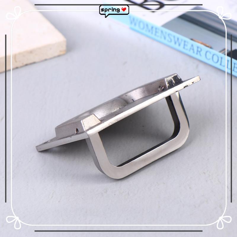 Springevenskyro สแตนเลส Marine Flush Pull Handle สําหรับ Cabin Door & Hatch Cover CCD