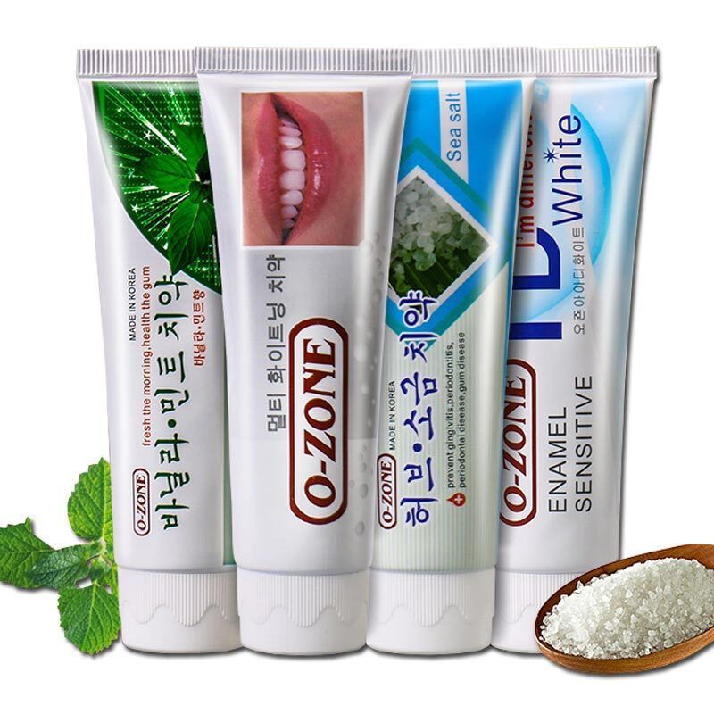 O-ZONE/Ozim เกาหลีนําเข้า Remove Bad Breath Clear Hot Fresh Breath Combine Set 4 ชิ้น Set 717p