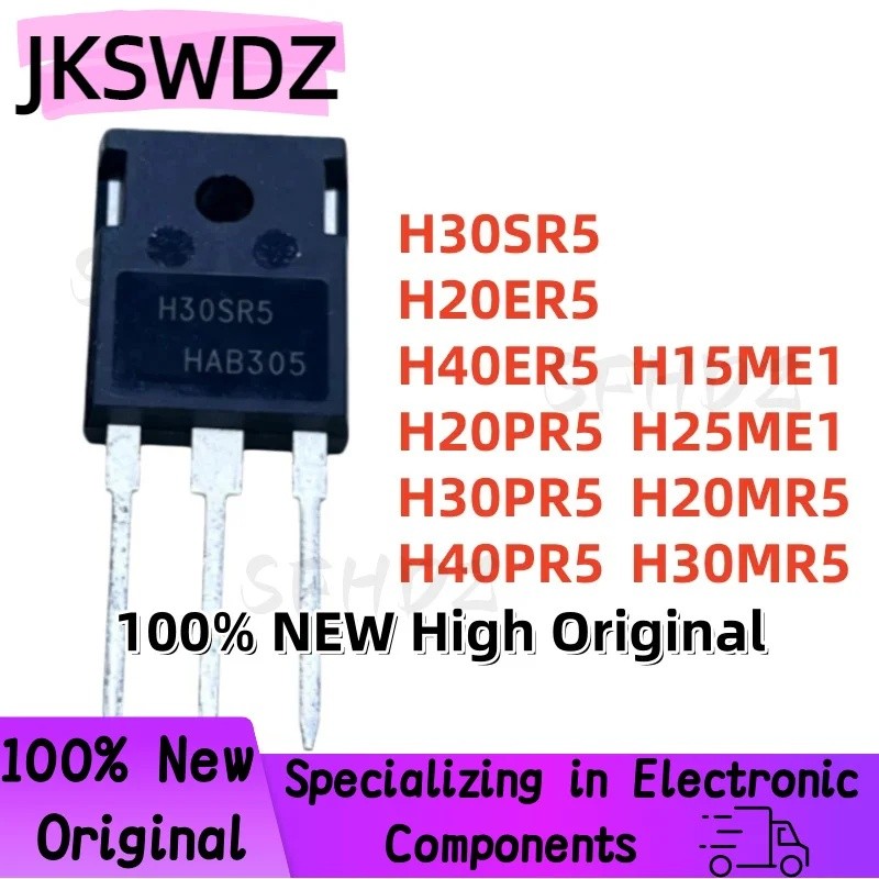 5PCS H30SR5 H20ER5 H40ER5 H20PR5 H30PR5 H40PR5 H15ME1 H25ME1 H20MR5 H30MR5 TO-247 Field Effect ขายส่