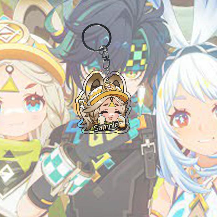 Gantungan Kunci Genshin Kachina all - Key Chain - Ganci - Kachina 01, ganungan kunci