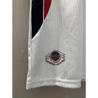 S-XXL 1998 อังกฤษ BECKHAM OWEN คุณภาพสูง Home Retro ฟุตบอล Jersey เสื้อยืดที่กําหนดเอง