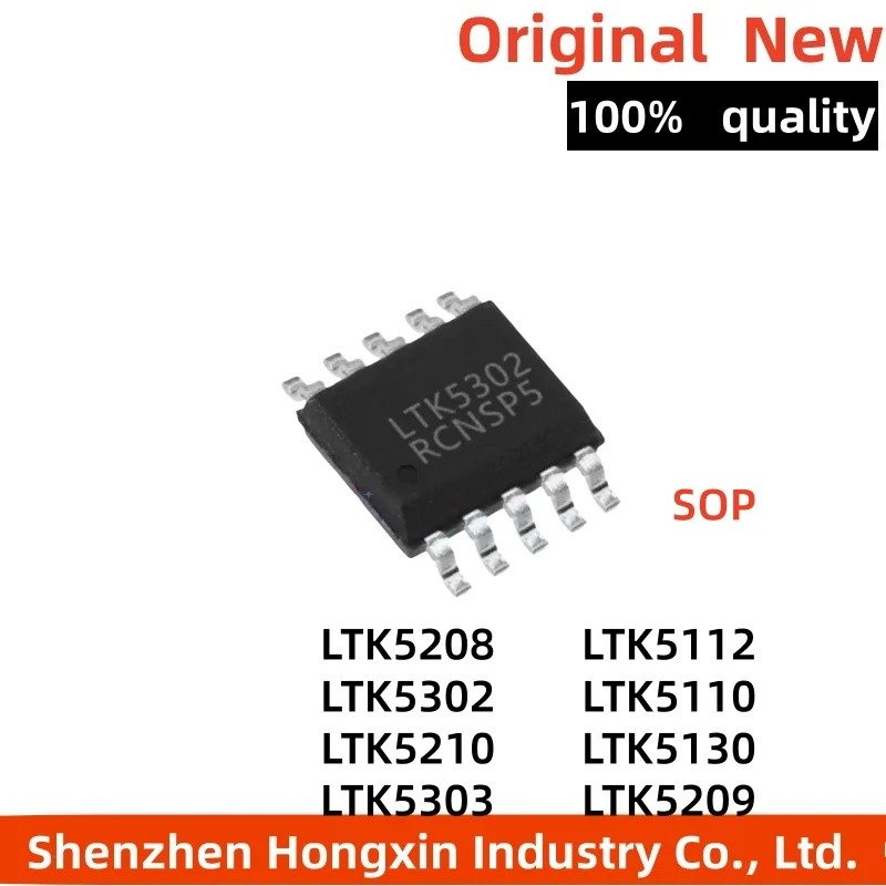5PCS LTK5302 LTK5303 LTK5208 LTK5209 TLK5210 LTK5110 LTK5112 LTK5130 sop-8 เครื่องขยายเสียงชิป IC ขา