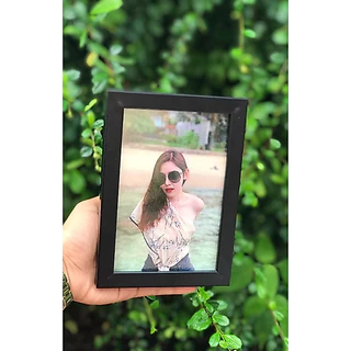 กรอบโมเดิร์นกระจก 1 แถม 1 ขนาด 4x6 นิ้ว พร้อมรูป