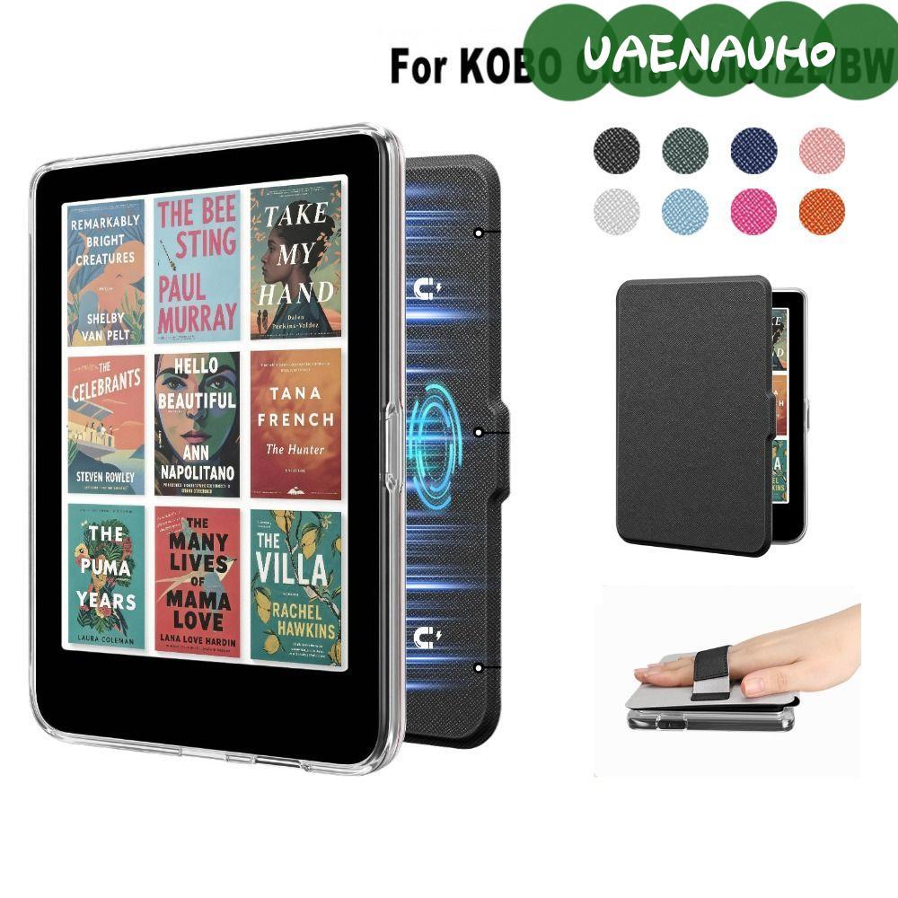 UAENAUH0 , Auto Wake/Sleep Magnetic e-Reader Cover, Snap-on สมาร์ทกันกระแทกเกราะป้องกันสําหรับ KOBO 