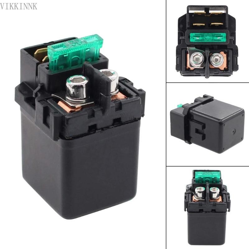 VIKK รีเลย์โซลินอยด์สตาร์ทสําหรับ VN-900 2006-2011 ZRX-1200 2001-2005 ZX-1200 ZX-12R ZX-900 ZG-1400 
