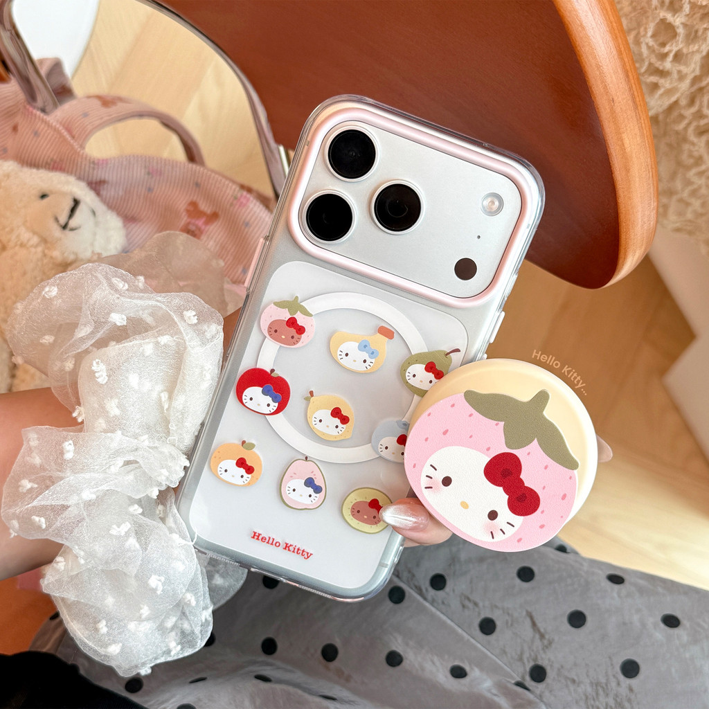 [Sheren] Fruit Cat เคสโทรศัพท์น่ารักเหมาะสําหรับ i17 16 15 14 13 12 11 pro max เคสไอโฟน